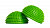 Полусфера массажно-балансировочная (набор 2 шт) зеленый