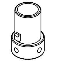 GS348Q втулка 3/4" на 1"