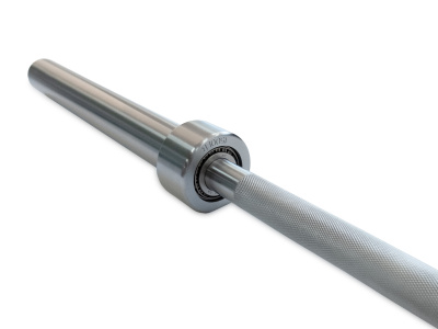 Гриф олимпийский прямой 86", до 679 кг, с упорным подшипником REBEL