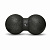 Шар массажный сдвоенный 24 х 12 см черный