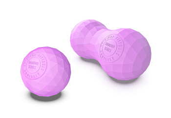 Комплект из двух мячей для МФР пурпурный