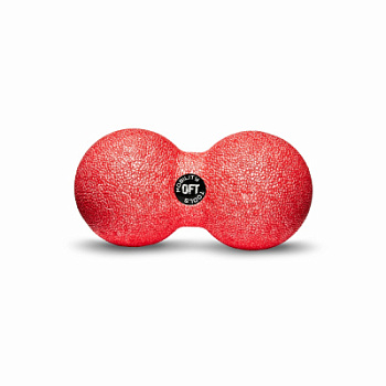 Шар массажный сдвоенный 12 х 6 см розовый