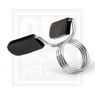 Замок пружинный с изогнутыми обрезиненными лапками 51 мм