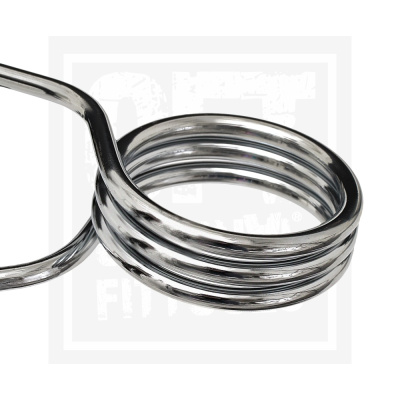 Замок пружинный с изогнутыми обрезиненными лапками 51 мм