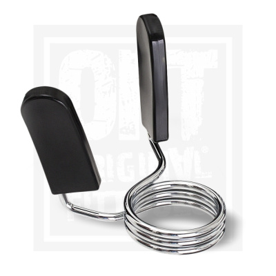 Замок пружинный с изогнутыми обрезиненными лапками 51 мм