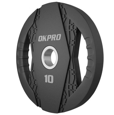 Диск олимпийский обрезиненный 20 кг OKPRO