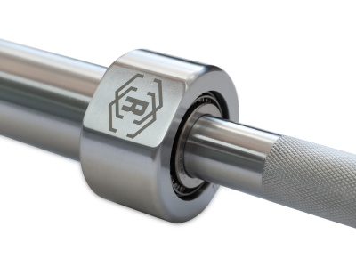 Гриф олимпийский прямой 86", до 679 кг, с упорным подшипником REBEL