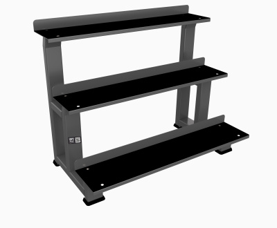 Стойка для гирь трехъярусная